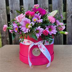 Pinks Hatbox