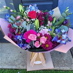 Cerise &amp; Blue Skies Cascade