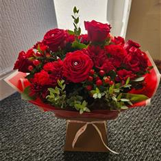 Ruby Radiance Gift Box Blooms