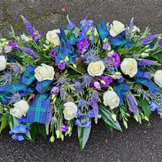 Scottish Themed Casket Spray