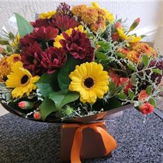 Warm Ember Fall Arrangement