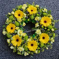 Jamican themed Wreath Tribute