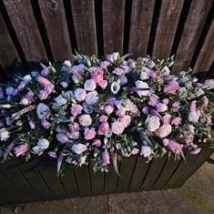 Delicate Seasonal Casket Spray