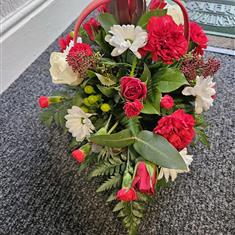 True Romance Floral Basket