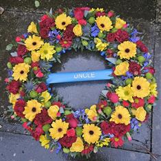 Extra Large Colourful Wreath