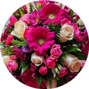 Memorial posy arrangements